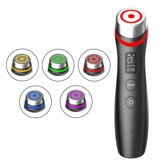 Color Light Microcurrent Face Massager