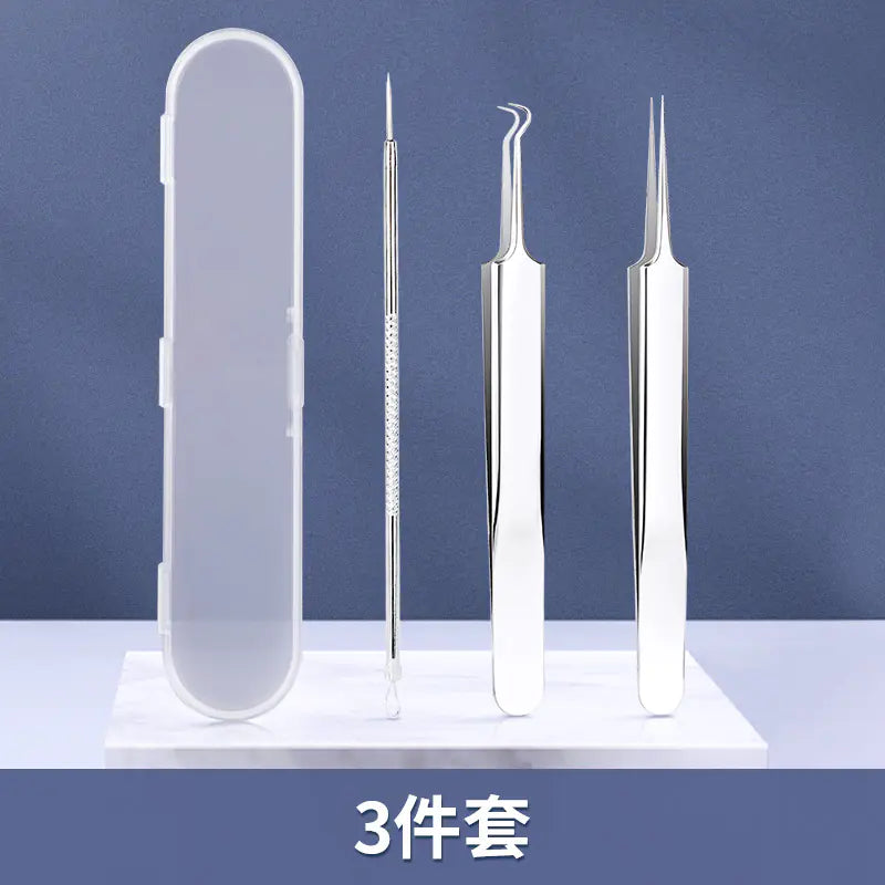 3-Piece Blackhead Remover Pimple Tool Set