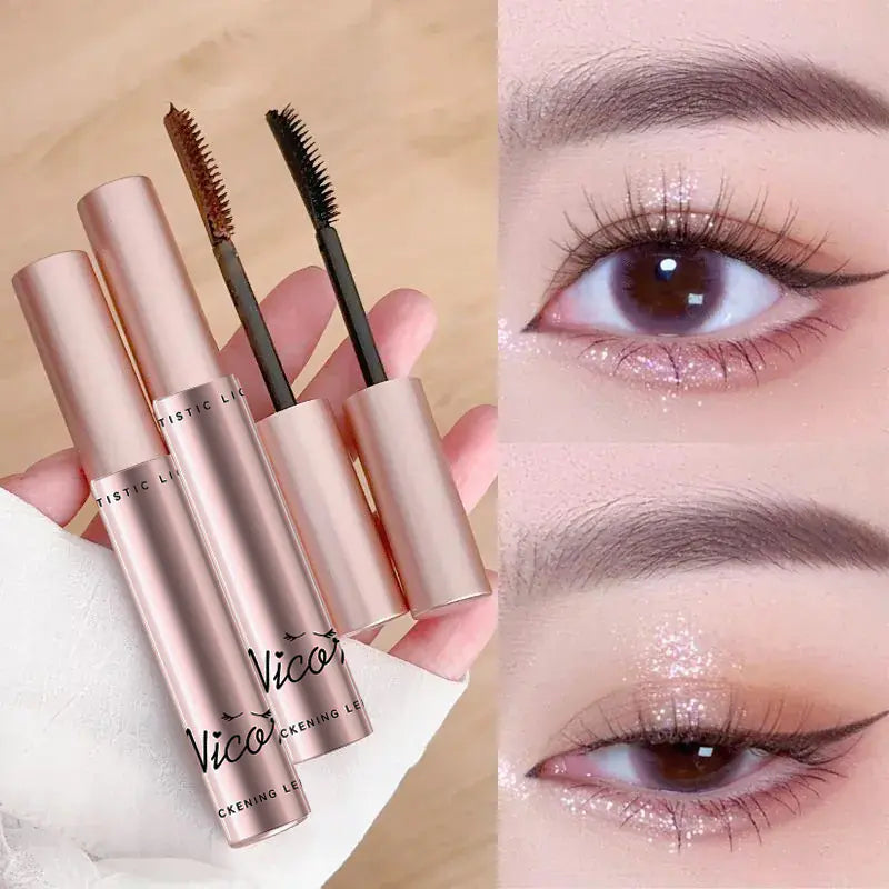 3D Black Brown Lash Eyelash Brush & Waterproof Liner