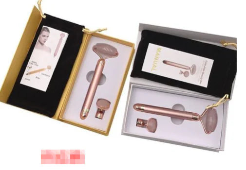 2-in-1 Jade Roller Beauty Tool for Facial Slimming